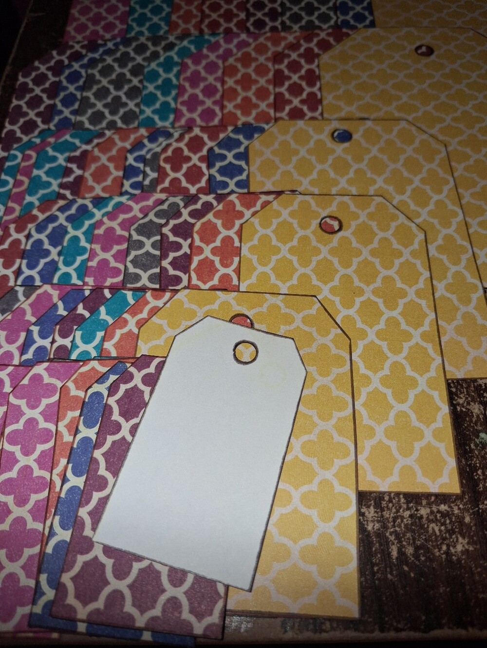Colorful Tags